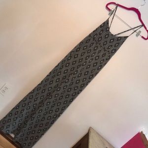 blue/white print dress. Size M cotton, O’Neil